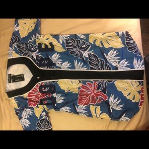 Hawaiian style “dope” baseball jersey